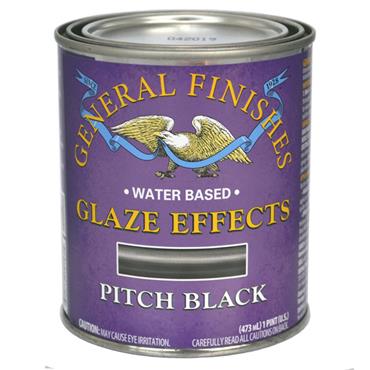 General Finishes Glaze Effects Pitch Black 473ml GF10195