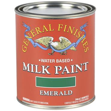 General Finishes Milk Paint Emerald 473ml GF11003