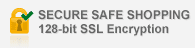 Shop Securely - All payments processed using 128-bit SSL encryption