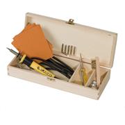 Pyrography Set in Wooden Case