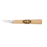Kirschen 3356000 Chip carving knife small blade,skew edge