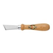 Kirschen 3357000 Chip carving knife long wide blade,skew edg