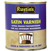 Rustins Qick Dry Teak Satin Varnish 500ml