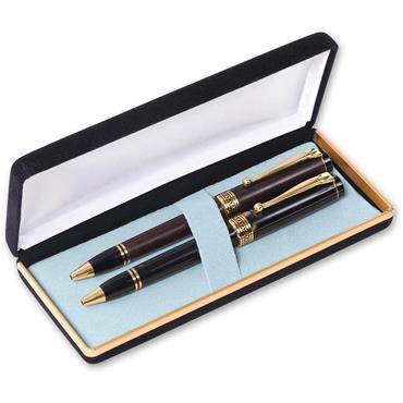 Artisan Black Velvet Double Pen Box