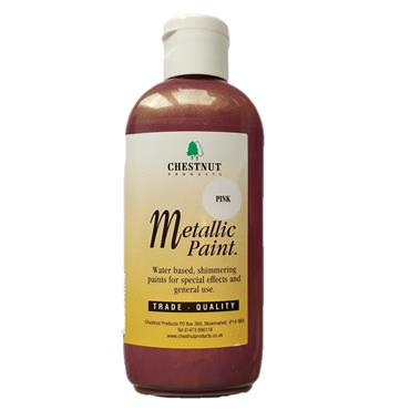 Chestnut Products Metallic Paint - Pink 100ml