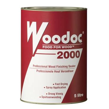 W025LOW - Woodoc 2000 Professional Wood Sealer 5L Low Gloss