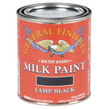 General Finishes Milk Paint Lamp Black 473ml GF10209