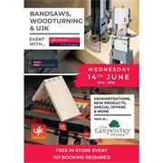 Woodworking Demonstrations - 14th June