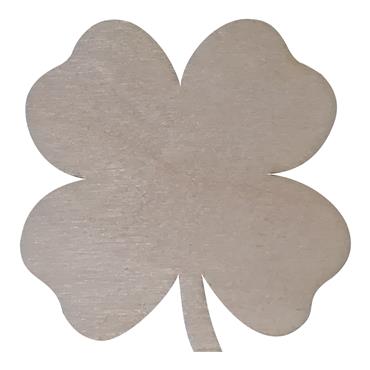 Pyrography 4 Leaf Clover Blank available online - The Carpentry Store