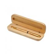 Large Oblong Maple Pen Box - Single