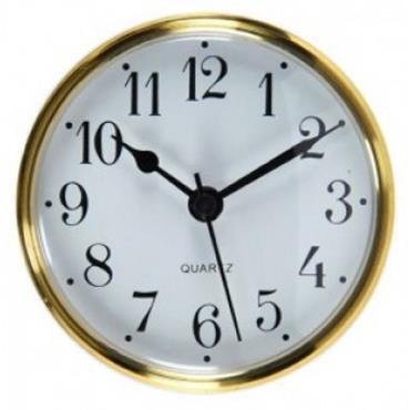 70mm White Clock Face Arabic