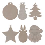 Pyrography Christmas Decorations Pack
